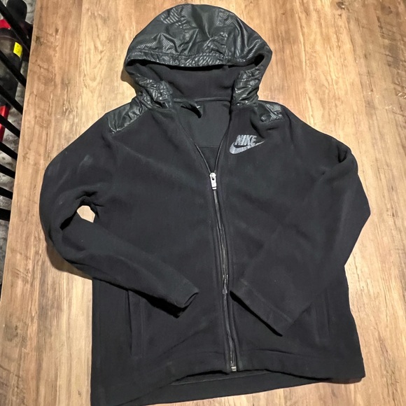 Boys Nike zip up light jacket / Sweater Medium - Picture 2 of 5